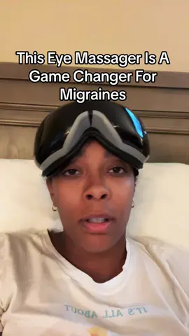 This eye massager will give the relief you never knew you needed #eyemassager #eyemask #migrainerelief #headache #SelfCare #wellness #tiktokshop 