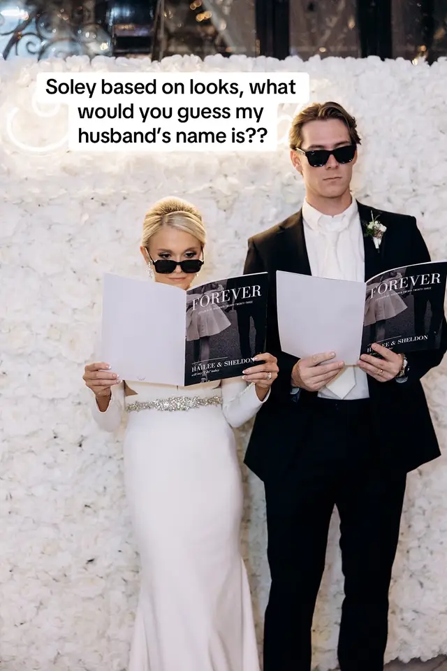 1 million dollars to whoever gets it right!! (No cheaters) 🤪🤪🤪  #foryou #husband #couple #funny #fyp #husbandsname #unwritten #humor 