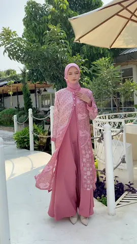 Motif baru outer gamis diana batik 🥰🫰 Dusty pink emang warna ciamik #gamisbatik #fypシ゚viral #kondanganoutfit #kondangancheck #gamis 