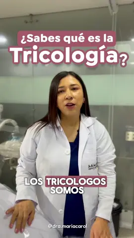 Sabes que es un tricólogo? 🤔 Un tricólogo es un médico especialista en pelo y cuero cabelludo. 👩🏻‍⚕️ Los tricólogos se especializan en diagnosticar y tratar problemas relacionados con el cabello, como la pérdida de cabello, caspa, cuero cabelludo graso, entre otros. Trabajan para mejorar la salud capilar y promover el crecimiento del cabello.  ¿Te interesa saber más sobre este tema o tienes alguna otra pregunta relacionada?  Recuerda que estoy aquí para ayudarte en lo que necesites. #tricologia #tricologo #especialista #pelo #cabello #cuerocabelludo #salud #saludcapilar #mariacarolchamorro #pastonariño #colombia
