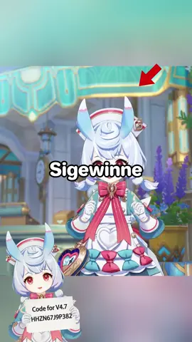 details of Sigewinne+code HHZN67J9P382 #genshintok #genshinpeng #genshinlore #genshin #GenshinImpact #genshinimpact47