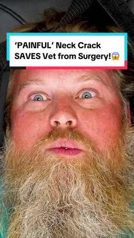 20 Years of Neck Pain GONE after 1st Chiropractor Crack!!😱😭 #chiropractor #neckcrack #adjustment 