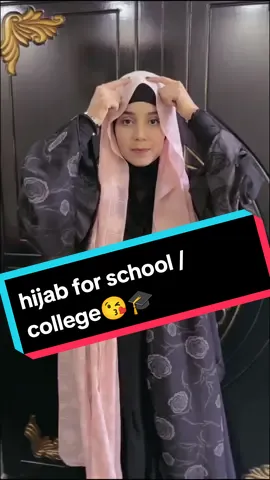 Hijab for school / college 😘 #islam #jilbab #niqab #hijabi #hijabtutorial #fypシ゚viral #highlight #hijab #fyp #fouryou #halal #hijabstyle @HijabChic @Toko hijab jasmine @Hijab Wanita Cantik @Islam @سعودي جرافيتي 🎨🇪🇬 