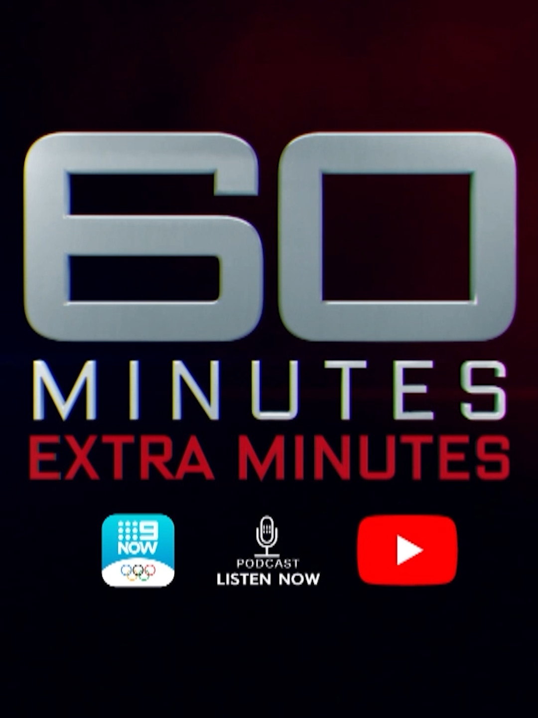 Introducing our brand-new podcast: Extra Minutes. Go behind the scenes of #60Mins every Monday, with exclusive details, in-depth analysis and personal stories from our award-winning team of journalists. Available now on your favourite podcast apps. #60Mins