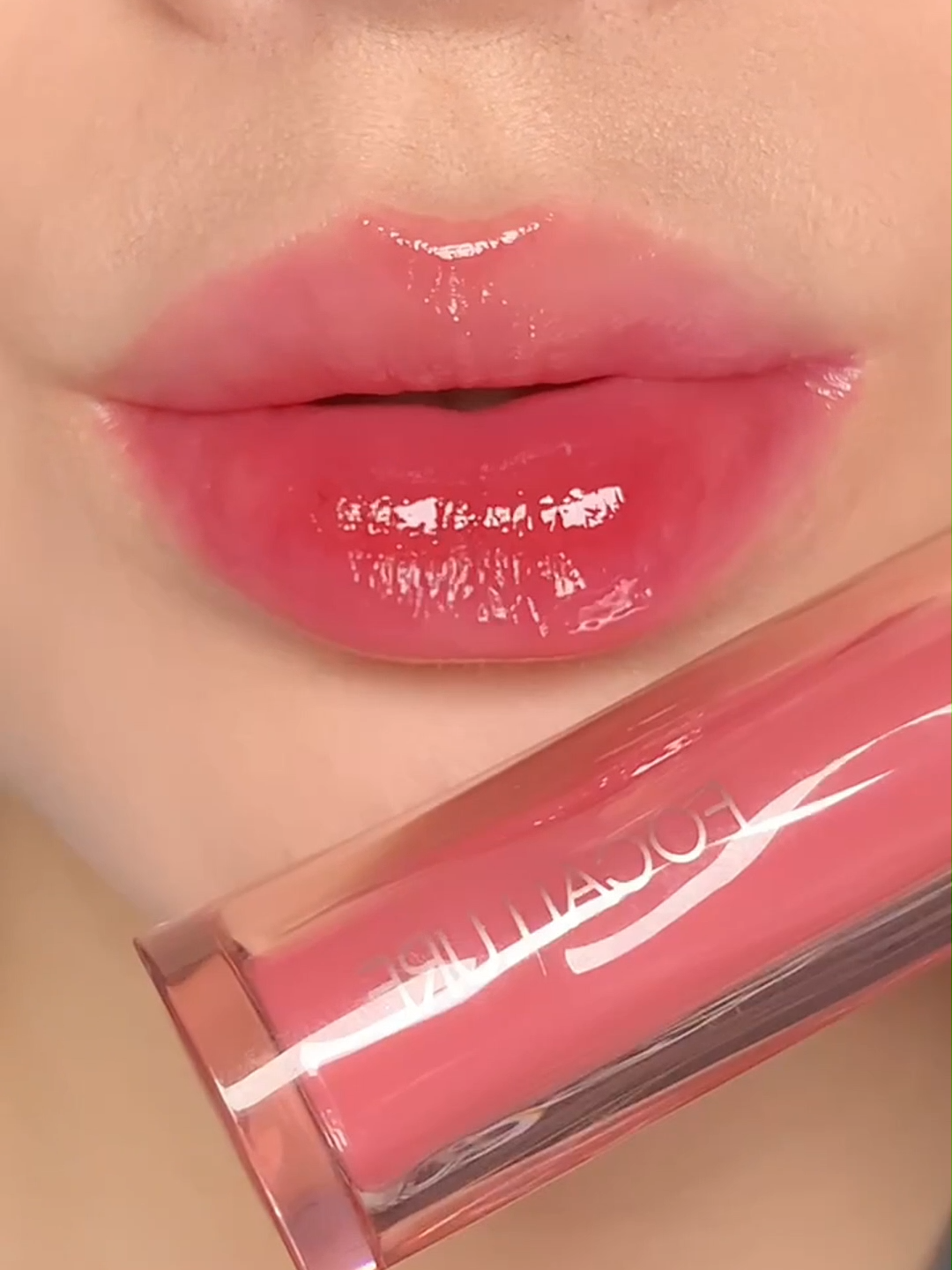 mirror syrup gloss 💖✨ #focallure #focallurebeauty #focallurebeautyshow #juicylips #liptint #WIBGajian