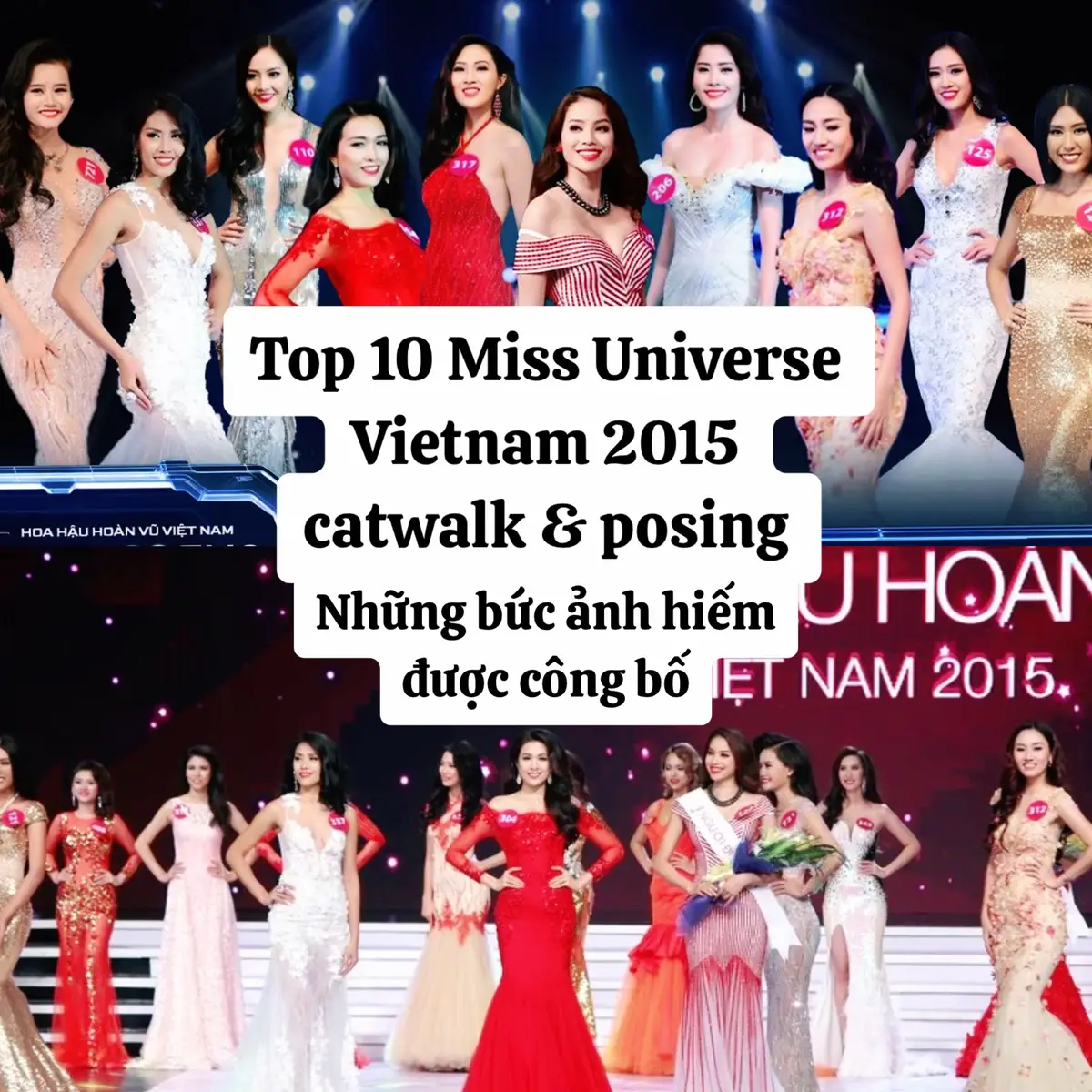 Những hình ảnh catwalk và tạo dáng của Top 10 Hoa hậu hoàn vũ Việt Nam 2015 ở một góc chụp từ ghế khán giả, một mùa all star hội tụ nhiều gương mặt thân quen trên sàn catwalk Việt Nam.  Ai là thí sinh bạn yêu thích nhất? 🥰 #hoahau #phamhuong #huongpham #missuniverse2015 #hoahauhoanvuvietnam 