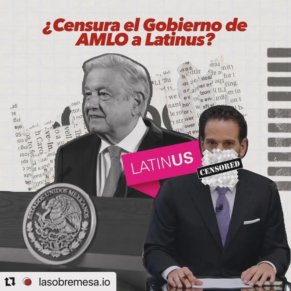 Hay o no hay censura en el caso de Latinus? #latinus #loret #loretdemola #carlosloretdemola #brozo #amlo #política #politicanariamx #libertaddeexpresión 