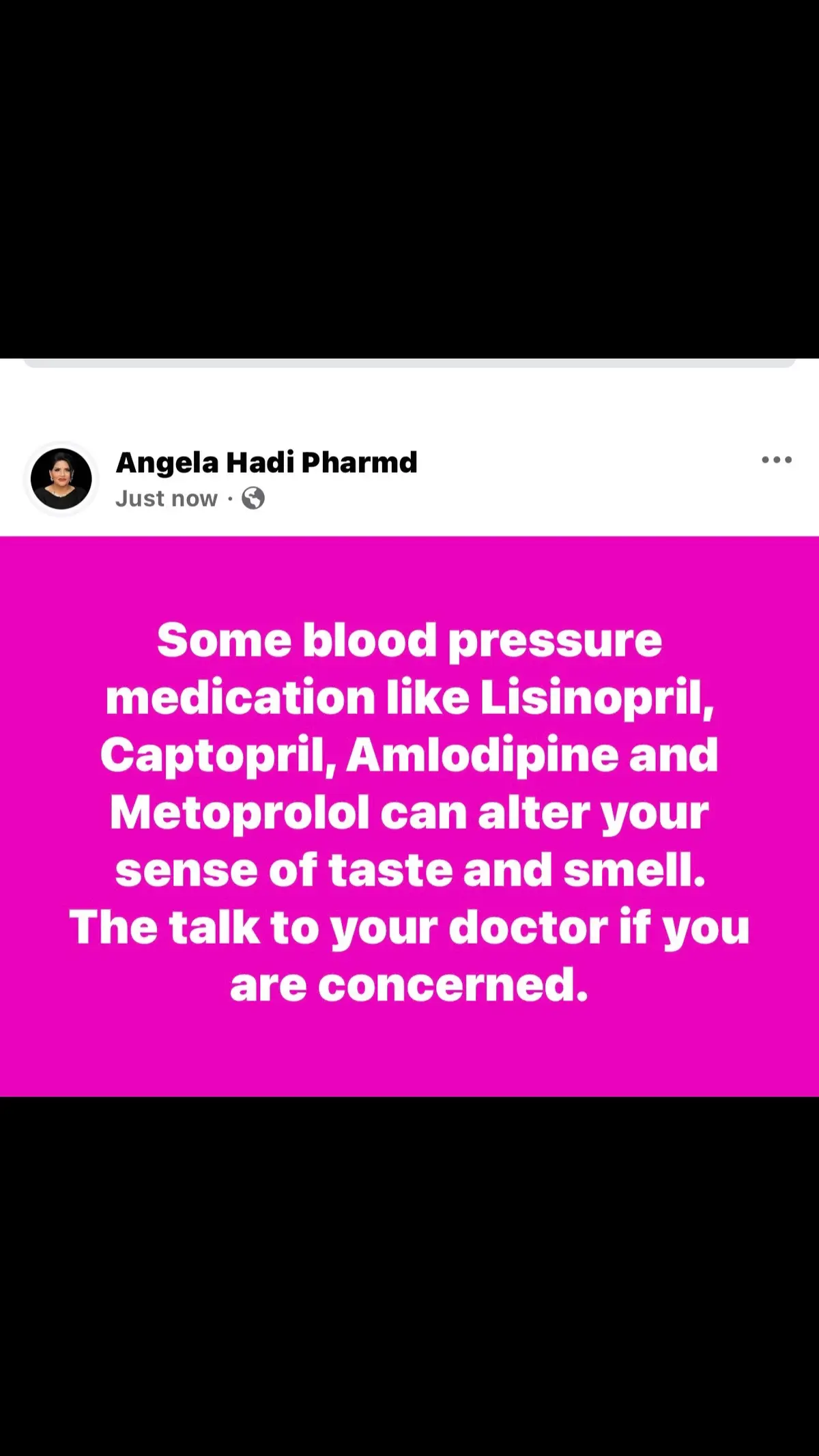 #BloodPressure #BloodPressureMeds #Warning #Taste #Smell #FYP #ForYourPage #ForYou #DidYouKnow #YouKnow #TheMoreYouKnow #Pharmacist #healthtips 