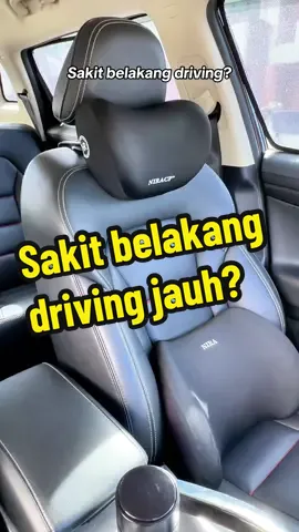 Sakit belakang sebab driving lama? Naahh dapatkan support pillow ni. #supportpillow #carpillow #lumbarsupport #drhanafee 