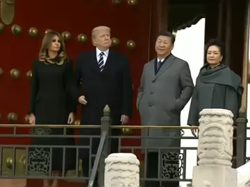 𝗧𝗿𝘂𝗺𝗽 & 𝗫𝗶 𝗝𝗶𝗻𝗽𝗶𝗻𝗴 🇺🇸🇨🇳 #trump #xijinping #president #usa #china #beijing 