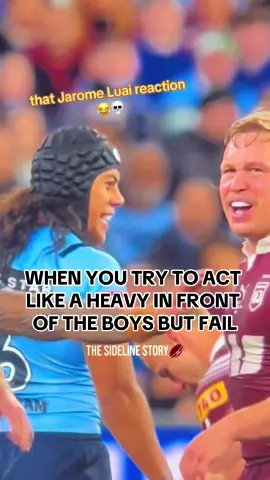 Angus Crichton with the big ‘Don’t Argue’ ✋🛑 #nrl #nrltiktok #StateOfOrigin #nswblues #fend #rugbyleague #nrledits 