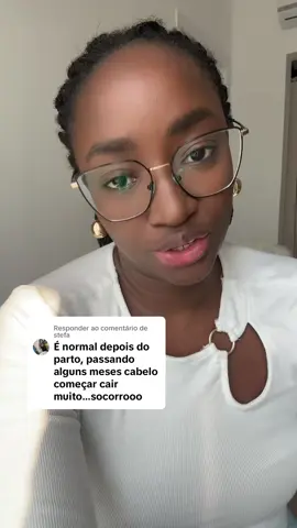 A responder a @stefa #quedadecabelo #alopecia #quedacapilarposparto #dinamoreiratricologista #saudecapilar #tricologistaangolana #tricologiaangola #jornadacapilar #fyp 