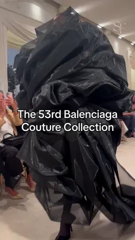 The 53rd #Balenciaga Couture Collection merges the worlds of #streetwear, #goth, #skater, and #metalhead with minimalist form and reimagined glamor. #HauteCoutureWeek #hautecouture #mariacarlaboscono #balenciagacouture #parisfashionweek #pfw