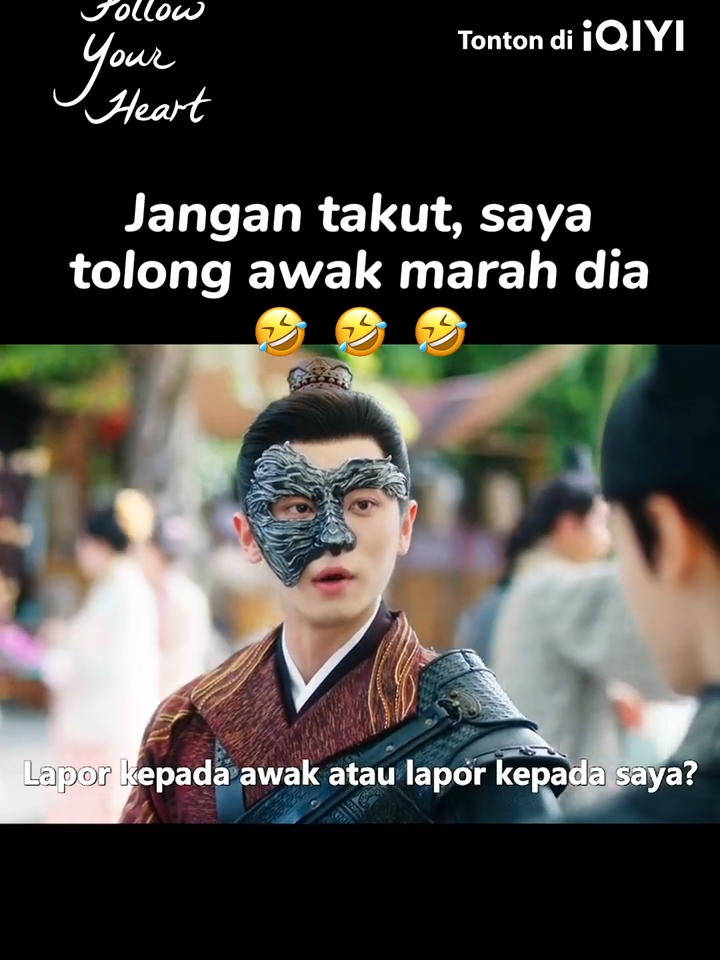 Jangan takut, saya tolong awak marah dia #Followyourheart#iQIYI#LeoLuo#LuoYunxi#SongYi#ChenYao#ChengLei#dramabaru#romancecomedy#fyp#sembangentertainment