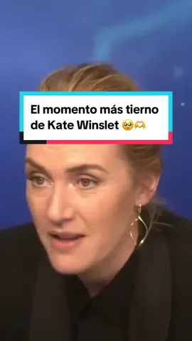 Razones por las que amamos a Kate Winslet: su adorable reacción ante la entrevista de una periodista infantil 🥹🫶 #Cineentiktok #Seriesentiktok #KateWinslet #FilmTok 