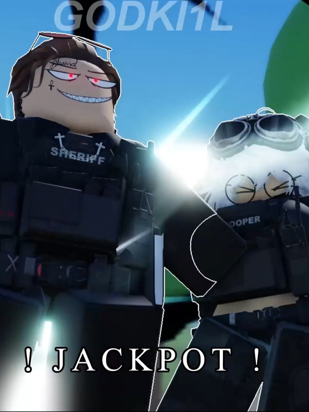 Jackpot  #roblox #animation #funn