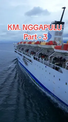 KECEPATAN 16.5 Knot KM. NGGAPULU #ptpelni #pelni #pelayaranindonesia #kmnggapulu #ambon #banda #dobo #maluku 