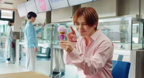 まさかやまちねでCM出演するとは思わなかった😭🩷#fyp #山田涼介 #heysayjump #おすすめ #知念侑李 #サーティワン 