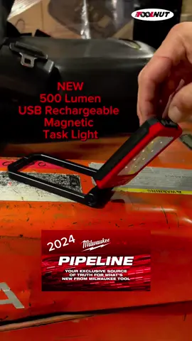 NEW Milwaukee 500 Lumen USB Rechargeable Low Profile Magnetic Task Light PREORDER NOW ➡️TOOLNUT.COM⬅️ . Model 2013R $64.97 . #toolnut #milwaukee #milwaukeetools #milwaukeepipeline #pipeline2024 #milwaukeepipeline2024 #newtools #tools @Milwaukee Tool 