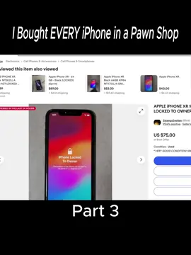 I Bought EVERY iPhone in a Pawn Shop Part 3 #sarahgrace #review #viral #trending #fyp #foryou 