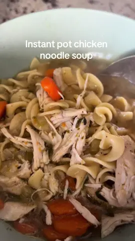 Fast and easy chicken noodle recipe for the busy moms #Recipe #easymeal #recetas #chickennoodlesoup #instant #instantpot #busymom #sopa #noodles #noodlesrecipe #EasyRecipe 