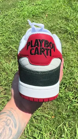 Playboi Carti inspired shoes, what album should i do next? #playboycarti #carti #kingvamp #opiumlabelcarti #cartiktok 