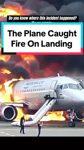 Do you know where this incident happened? IT’s so scrazy… ✈️❤️🤙😱😱😱 #plane #avgeek #aviation #flying 
