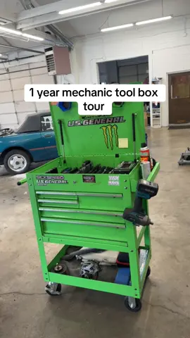 1 year since my last box tour😁 #mechanic #tools #snapon 