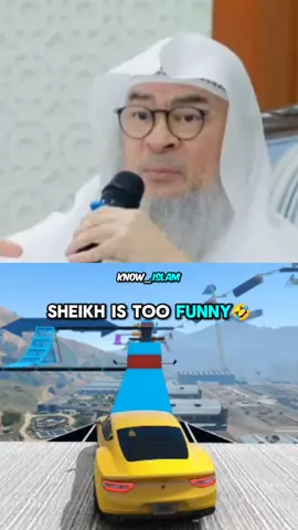 The ending😂💀💀  #funny #islam #sheikhassimalhakeem 