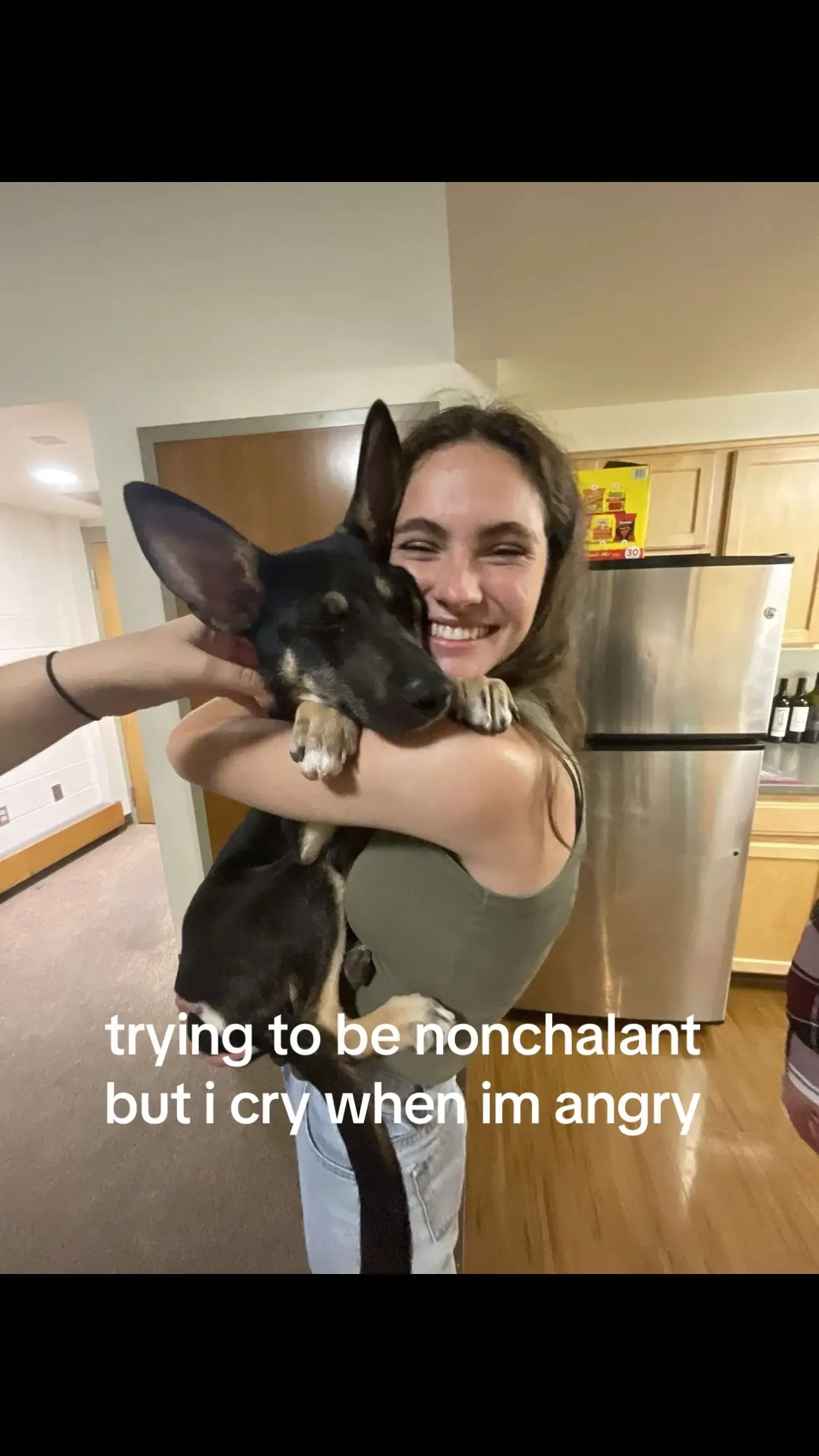 or i go nonverbal sorry #dog #hi #justbeingme 