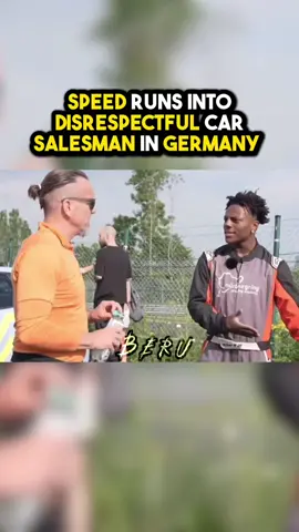 Speed runs into disrespectful car salesman in Germany 🤨#ishowspeedclipz #ishowspeed #ishowspeedlive 
