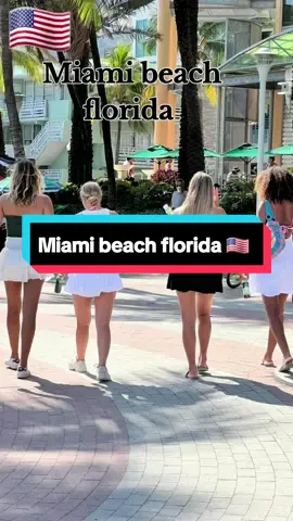 Miami beach florida USA 🇺🇲 🌊 🌴 