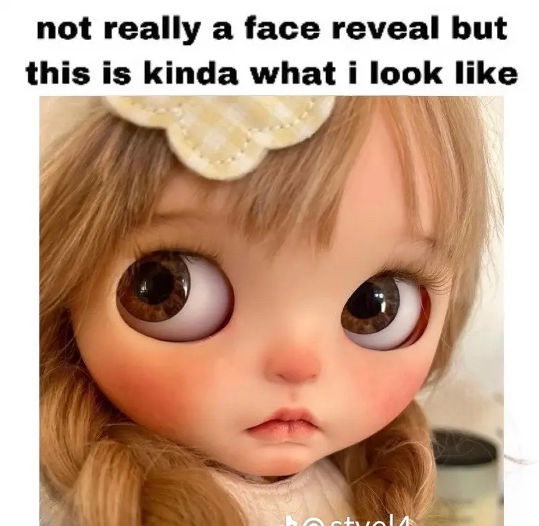 I can finally join this trend #blythedoll 