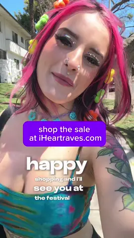 the 25% off sitewide sale is now live! 😱 go grab some cute styles while they’re hot ✨🫶🩷 #iheartraves #ravetok #ravefashion #festivalfashion #edmtiktok @fizzi pop 