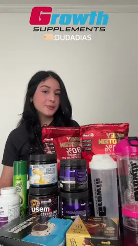 É com muita felicidade que eu anuncio que agr sou #teamgrowth!! Mtoooo obg @Growth Suplements por acreditar em mim e no potencial dessa parceria, é extremamente gratificante compartilhar isso com vcs!💗😭  CUPOM🏷️: DUDADIAS