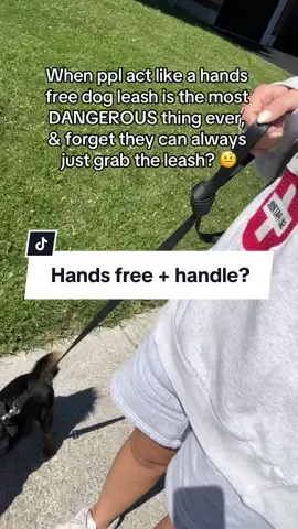 Our hands free dog leash can also be used as a regular leash or tie in a traffic handle to grab! #handsfree #handsfreeleash #dogsoftiktok #dogpeople #dogwalks #dogwalkinghack #dogstuff #dogaccessories #petfinds #petleash #dogs 