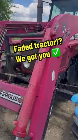 Shiny tractor stuff ✅ #tractor #farm #shinycarstuff #restoration #detailing #tiktok #fyp #handappliedclearcoat 