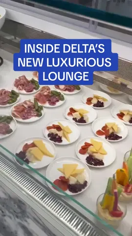 Here’s an exclusive look inside @delta’s new, state-of-the-art Delta One lounge at JFK Airport. It’s the size of three Olympic-sized swimming pools, and features a sprawling food court, swanky bar, and mini spa.  #delta #jfk #jfkairport #lounge #travel #exclusive 