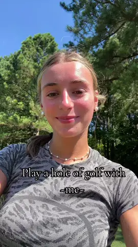 Play a hole with me 💝 #fyp #girlsgolf #golf 