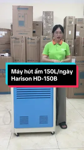 Máy hút ẩm công nghiệp Harison HD-150B với công suất hút ẩm 150l/ngày #dienmayvanphuc #hutamcongnghiep #harisonhd150 #mayhutam 