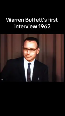 31-year-old Warren Buffett was interviewed in Omaha back in early June of 1962. #wealthsquad #wealthsquaduniversity #wealthsquadfamily #investing #trading #money 