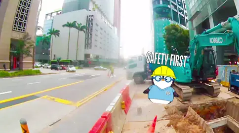 The accident happened on 27th June 2024 at around 5.20pm, location of the incident is at the junction of Anson Road and Palmer Road.  Stay focus, work safely guys! #workplac #safety #all #lives #matter 