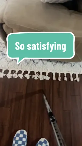 Found the most satisfying house chore 😂 #CleanTok #cleaning #rugcleaningtiktok #rugclean #rugtassles #vacuum #centralvacuumsystem #centralvac #cleanrug #cleaninghacks #hack 
