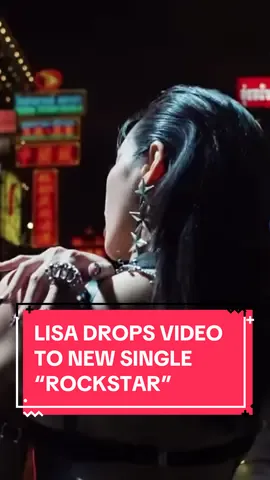 #Lisa of #BLACKPINK has released the music video to #ROCKSTAR 🎶 [via LLOUD Official/YT]