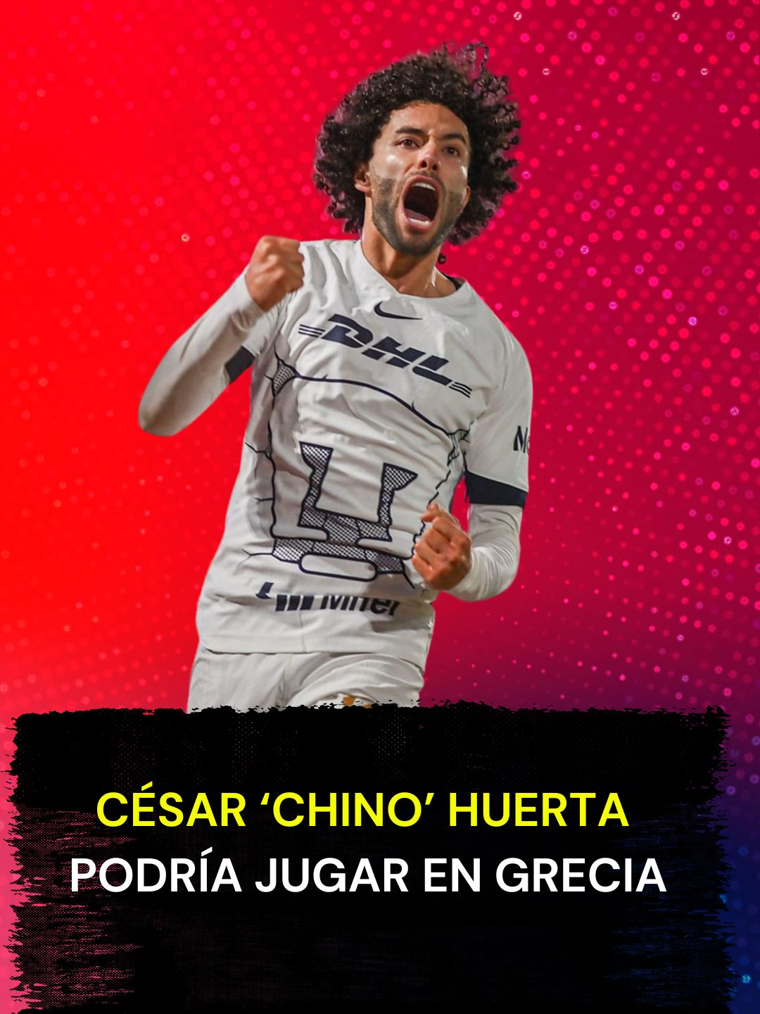 César ‘Chino’ Huerta podría jugar en Grecia. #Futbol #Pumas #ChinoHuerta