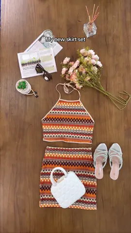 Really love this skirt set#Spotlightfinds #Tiktokshopdealsforyoudays #foryou #fashion #tiktokshop #tiktokshopsummersale #dealsforyoudays #viral #goodthing #womenfashion #Summer #summerclothes #beach #holiday #skirt 