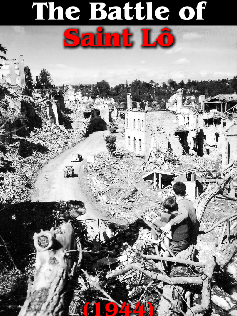 The Battle of Saint Lô (1944) - Colorized & Restored WW2 Footage With Sound Design. This footage contains clips from the Battle of Saint Lô. These clips range from the initial bombardment of the city, to the push to overwhelm the German defenders. #ww2 #history #ww2history #ww2footage #warfootage #war #saintlo #battle #tank #tanks #usa #uk #france #normandy #dday #1944 #b25 #m10 #sherman #stuart #panzer #explosion #battle #foryou #foryoupage #foryourpage #trending #viral #scratch #invasion #germany #saint #lo