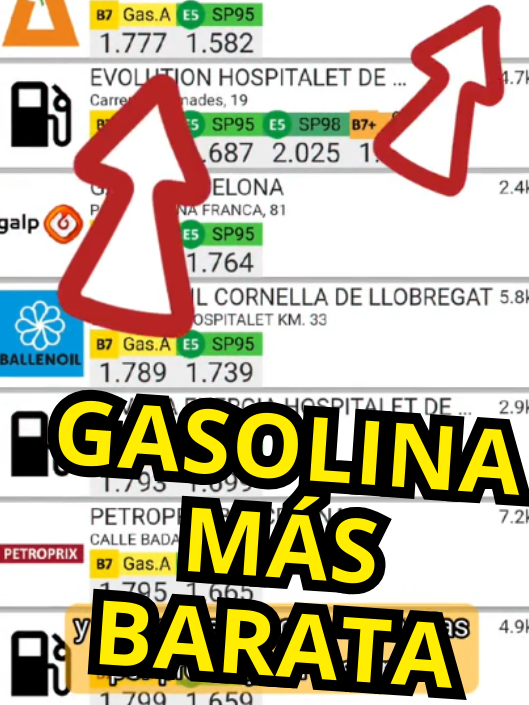 ¿Gasolina barata? 🤑🚗 Usa esta app para localizar las estaciones con los mejores precios en tu área ⛽📱 #tonireboredo #toni_reboredo #fastbyte #electrónica #tecnologia #informática #barcelona #info #divulgación #trucos #tips #tipstecnologicos #reels #curiosidades #parati #viral #aprendeconmigo