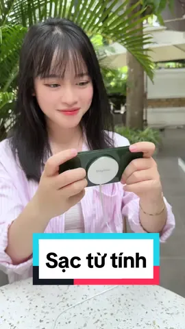 Bảo sao thấy ai cũng dùng sạc từ tính hết rồii 🤩🤩 #sacdienthoai #iphone #xuhuong #exw 