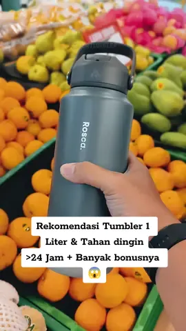 Botol minum banyak bonus dan bisa tahan dingin lebih dari 24 jam. Ini dia Tumbler Rosca Handyjug. . #tumbler #waterbottle #botolminum #tumblerrosca #tumblertahandingin 